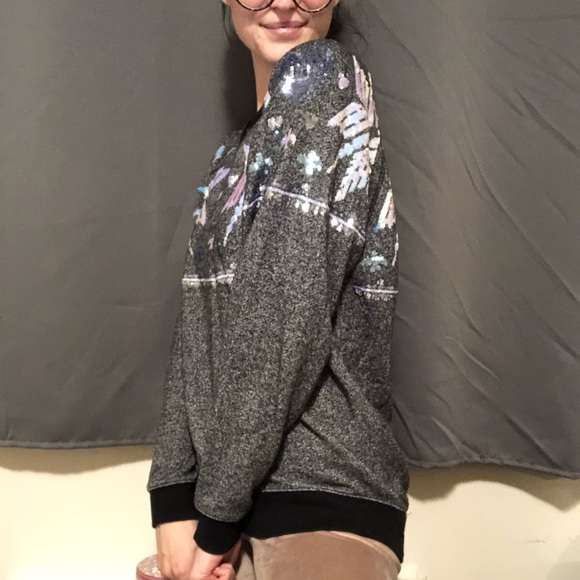 Glittery Snowflakes Sweater - Picture 3 of 4